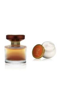 Oriflame Amber Elixir Edp 50 ml Vücut Kremi 250 ml Kadın Parfüm Seti 008681541005932