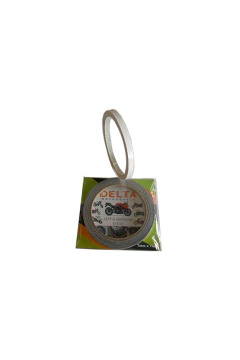 SEVENKARDEŞLER Beyaz 7cm X 7 M Opak Jant Şeridi