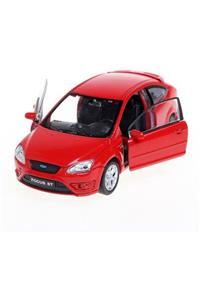 WELLY 1:36 Ford Focus St Metal Araba -kırmızı