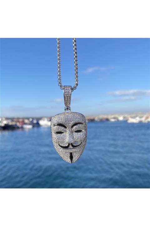 34528 Chain Vandetta Iced Out Pendant