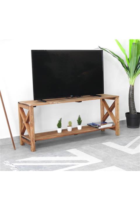Weblonya Televizyon Sehpası Lcd Tv Standı Ahşap Sehpa 5074