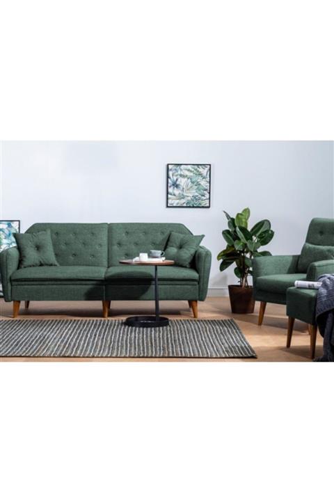 Doressa Jadore Green Koltuk Takımı 3+3+1