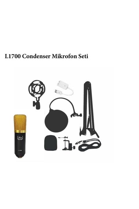 LEA L-1700 Condenser Mikrofon Seti