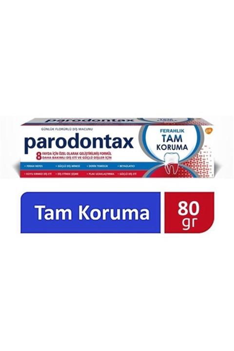 Paradontax Orıjınal Yeni Parodontax Diş Macunu Ferahlık Tam Koruma 80 Gr