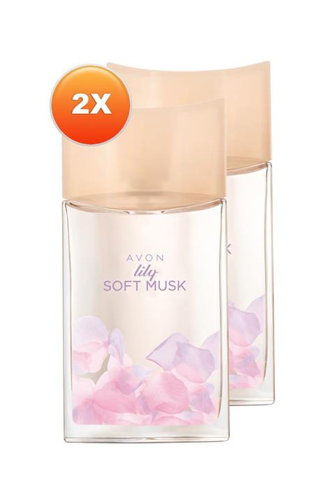 AVON Lily Soft Musk Kadın Parfüm Edt 50 ml İkili Set