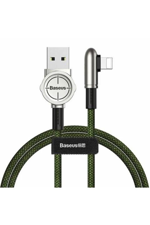 Baseus Exciting Lightning Mobil Oyuncu 1.5a 2 M Yeşil Data Şarj Kablosu