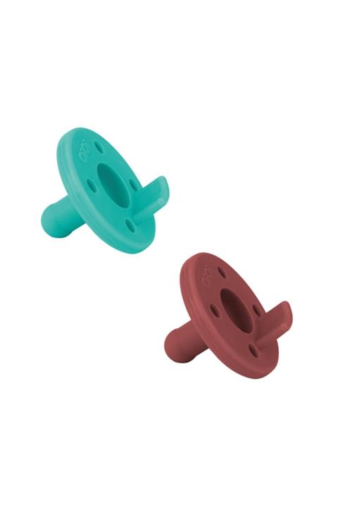 Oioi Emzik 2li 0+ Ay Yeşil - Bordo