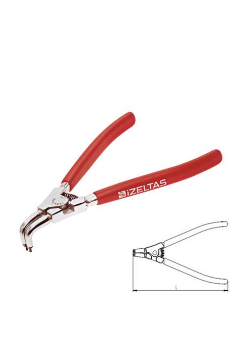 İzeltaş Dış Segman Pensesi Yaylı Eğri 275mm