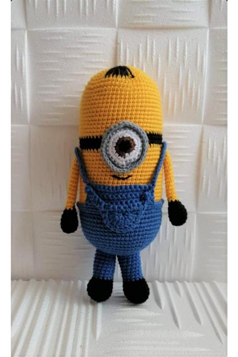 TOYSCİTY Minion Organik Örgü Oyuncak