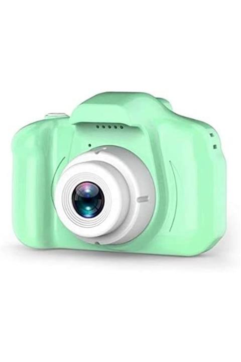 BLUE İNTER Çocuk Pembe Mini Hd 1080p Dijital Fotoğraf Makinesi cm
