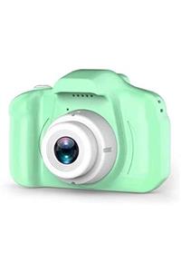 BLUE İNTER Çocuk Pembe Mini Hd 1080p Dijital Fotoğraf Makinesi cm