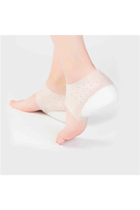 sinerjishop Boy Uzatıcı Topuk Yükseltici Topuk Çorabı