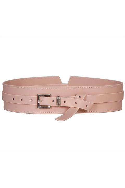 Kemerix Kadın Pudra Sarmal Kemer