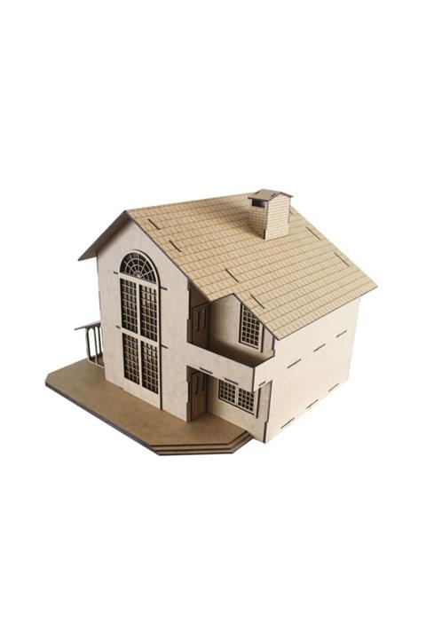 3D SERGİ 3d Ahşap Maria Ev Maketi 67 Parça