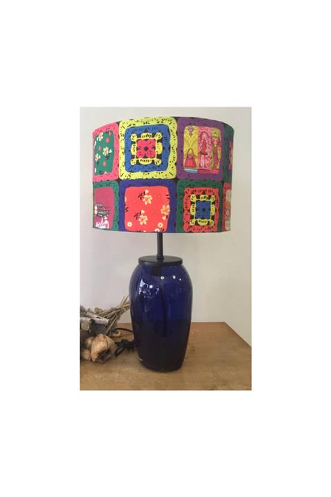 renovart home Kobalt Cam Abajur