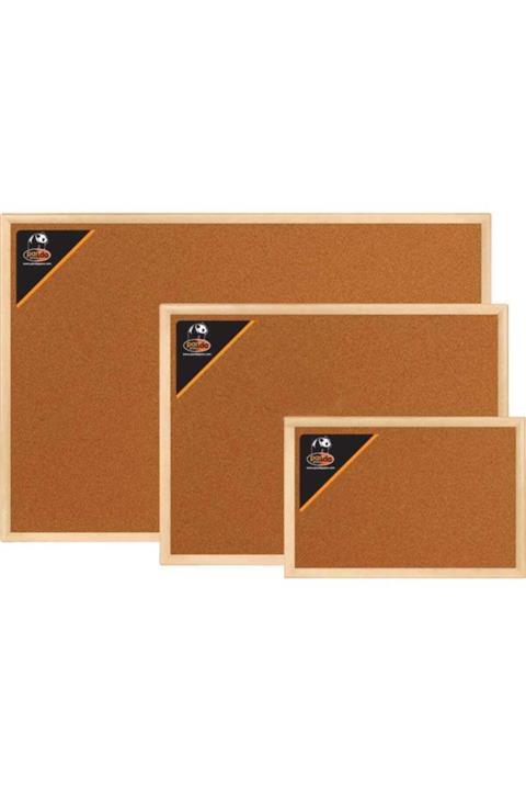 Panda Mantar Pano Ahşap Çerçeveli 90x120 Pan117