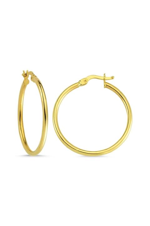 Koçak 14 Ayar Halka Altın Küpe