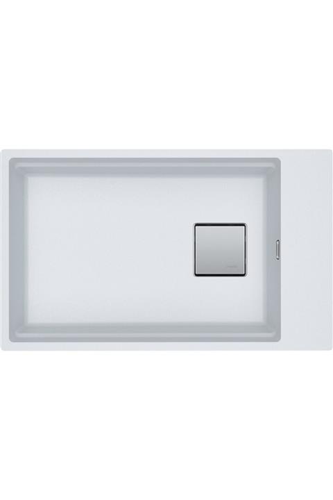 Franke Kubus 2 Kng 110-62 Granit Bianco Eviye