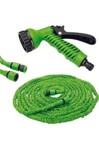 ERL TEK Magic Hose Sulama Tabancalı Uzayan Hortum 15 Metre Yeşil