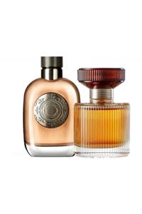 Oriflame Flamboyant Edt Erkek Parfüm+amber Elixir Edp 50 Ml Kadın Parfüm