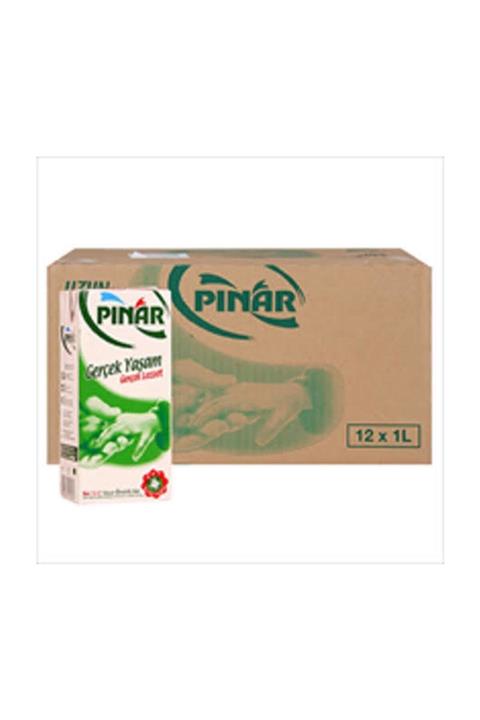 Pınar Tam Yağlı Süt 1 Lt 12 Li 1 Koli