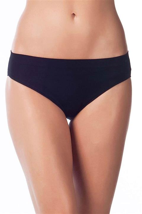 Miss Fit Kadın Siyah Geniş Kenarlı Slip