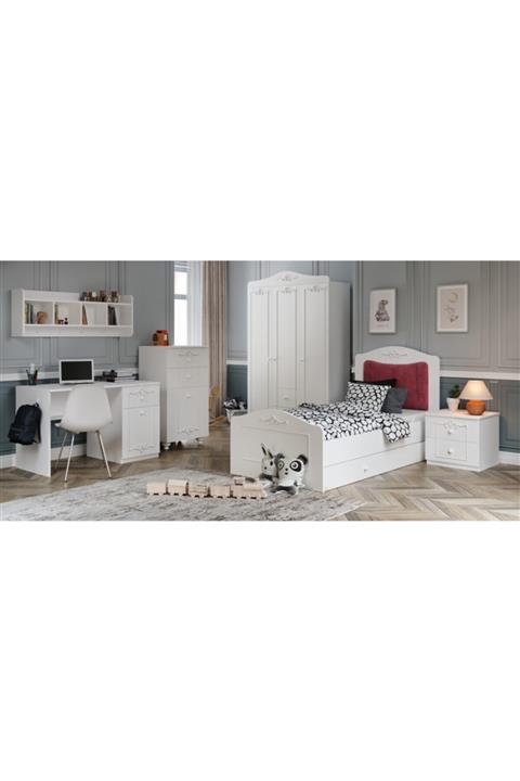 VENATTO Romantic Yavrulu Karyola(90x190)r:pempe