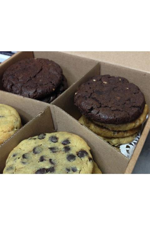 cukulats Kutuda 12 Cookie Kurabiye-650 gr %55 Cikolata Orani