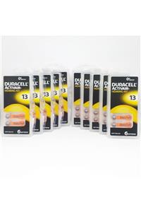 Duracell 13 Numara Işitme Cihaz Pili Kulaklık Pili 6'lı*10 Paket