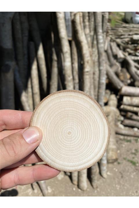 Ahşaphane39 Dışbudak Odun Dilimi 100 Adet