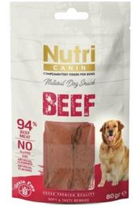 Nutri Canin Beef Snack Köpek Ödülü 80 Gr X 2 Paket