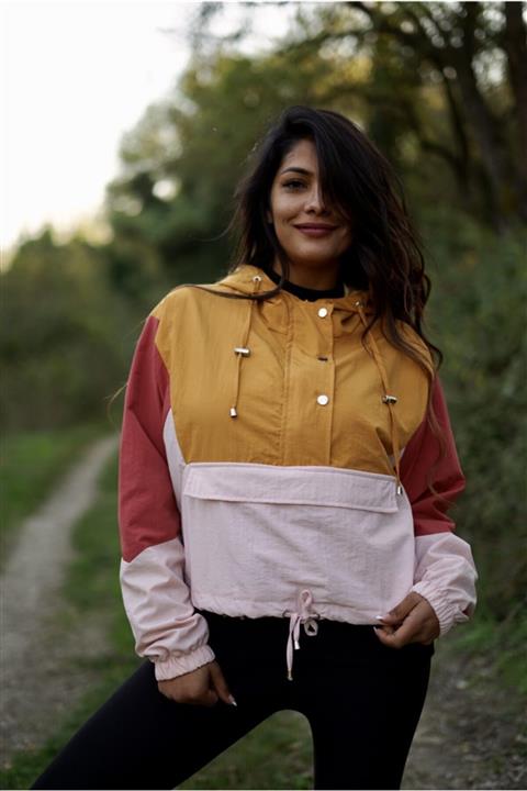 İnbloom Butik Kanguru Cep Detaylı Yağmurluk