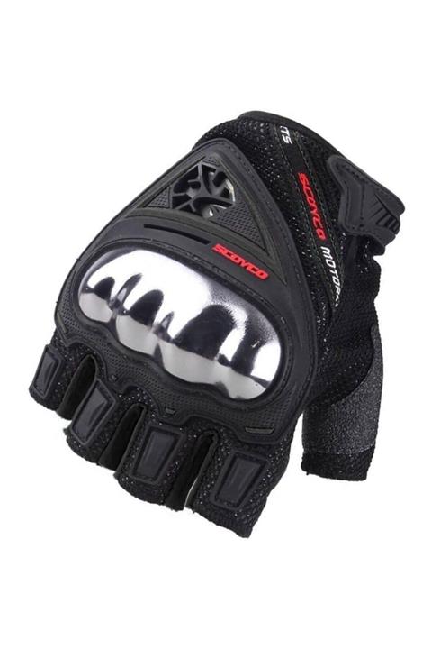 Scoyco Mc44 Yarım Motosiklet Eldiveni Xl Beden Siyah