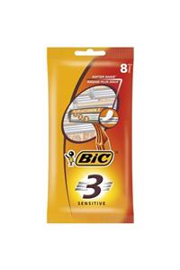 Bic Bıc 3 Sensitive Tıraş Bıçağı 8li Poşet