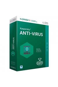 KASPERSKY Antıvırus Kutu 2 Kullanıcı 1 Yıl