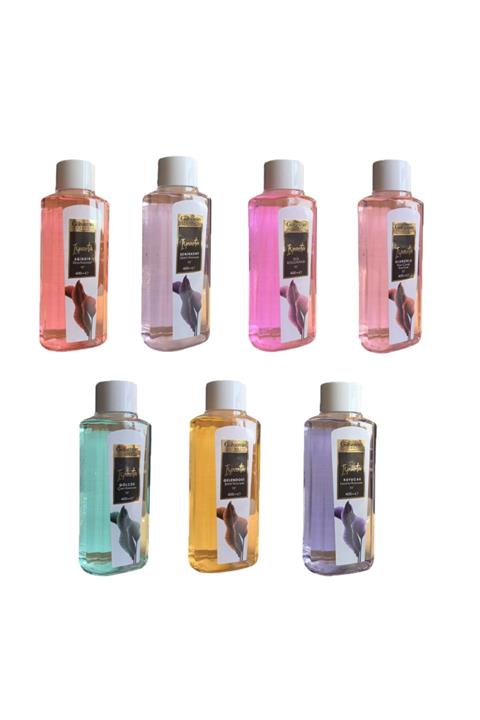 Gülsemin Isparta Kokuları Kolonya Seti 400 Ml X 7 Adet (gül, Lavanta,elma,çam,üzüm,şeftali,kiraz Çiçeği)