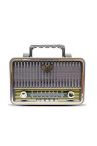 Durbuldum Kemai Md-1908bt Bluetootlu Nostaljik Radyo