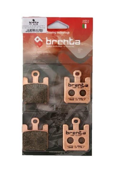 Brenta Kawasaki Zx-6 R 636 Disk  Sinter Metal Fren Ön Balata (2003-2006)