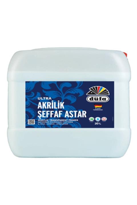 Düfa Iç Cephe Ultra Akrilik Şeffaf Astar - 20 L