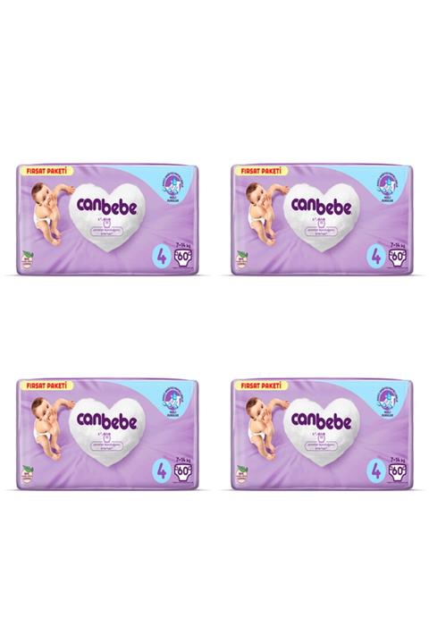 Canbebe 4 Adet Fırsat Paketi 4 Numara