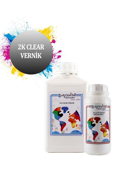 Epoksi Dünyası 2k Clear Vernik (1,5 Kg.)