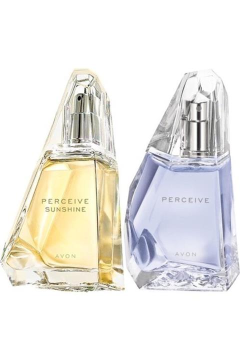 AVON Perceive 50 ml ve Perceive Subhine  Edp 50 ml Kadın Parfüm Seti