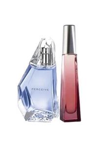 AVON Surrender Kadın Parfüm Edt 50 Ml + Perceive Kadın Parfüm