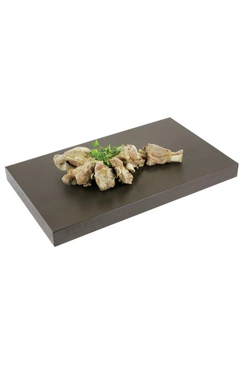 CiciMarketim Yelkar Polietilen Et Sebze Kesim Levhası 60 X 40 X 4 cm Kahverengi