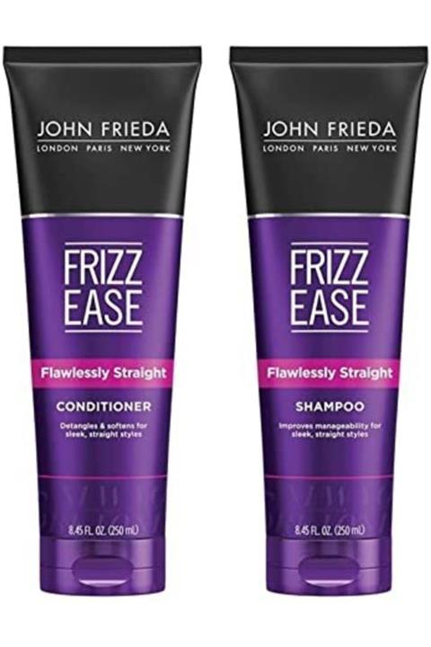John Frieda John Frıeda Frizz Ease Kusursuz Düzlükte Saçlar Için Şampuan Ve Saç Kremi Seti 250*2 Ml