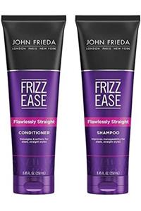 John Frieda John Frıeda Frizz Ease Kusursuz Düzlükte Saçlar Için Şampuan Ve Saç Kremi Seti 250*2 Ml