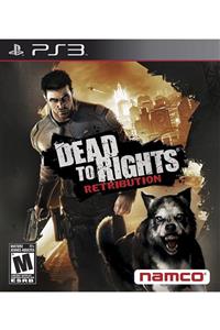 Bandai Namco Ps3 Dead To Rights Retribution Oyunu Sıfır Ürün Orjinal Kutulu