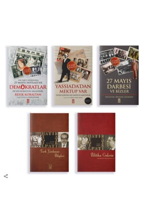 Timaş Yayınları Tanıkların Dilinden Cumhuriyet Dönemi Seti (5 Kitap)