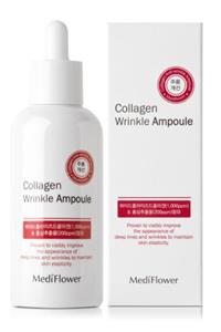 MediFlower Collagen Wrinkle Ampoule 100ml Kırışıklık Karşıtı Kolajen Özlü Cilt Bakım Ampulü