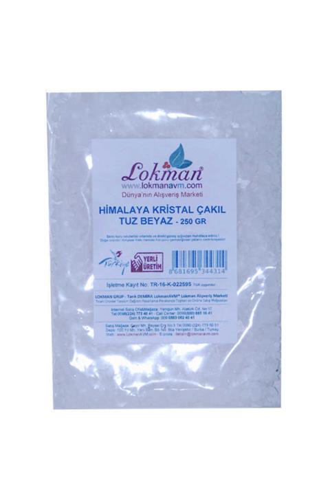 DEVREYON Yemeklik Himalaya Kristal Kaya Tuzu Çakıl Beyaz 250 Gr